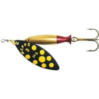 Блесна вращ. Mepps AGLIA LONG HEAVY, 2, Black/Yellow