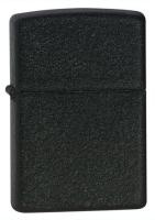 Зажигалка ZIPPO Classic с покрытием Black Crackle™, латунь/сталь, чёрная, матовая, 38x13x57 мм