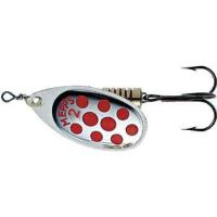 Блесна вращ. Mepps AGLIA PTS, 2, SILVER/Red dots