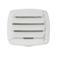 Купить Крышка вентиляции пластмассовая квадратная 127х127мм, белая арт. 3411-1270