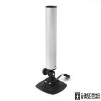 Держатель спиннинга торцевой на баллон быстросъемный, алюминий