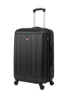 Чемодан WENGER USTER, черный, АБС-пластик, 44 x 26 x 68 см, 63 л