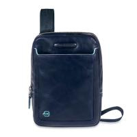 Купить Сумка Piquadro Blue Square, синяя, 16x22x4,5 см арт. CA3084B2/BLU2