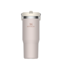 Термокружка Stanley IceFlow Flip Straw Tumbler (0,89 литра), розовая