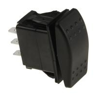 Купить Переключатель трехпозиционный (ON)-OFF-ON 12В/20А 6Р без фиксации 1 положения арт. AES111882PBM1