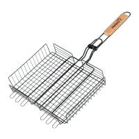 Купить Решетка для барбекю глубокая 56х30х25х5.5 см с антипригарным покр. (HS-RBA RJ202N) Helios арт. HS-RBA RJ202N