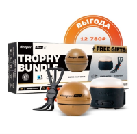 Купить ПОДАРОЧНЫЙ НАБОР (ЭХОЛОТ Deeper CHIRP+2, ФОНАРЬ, ДЕРЖАТЕЛЬ ДЛЯ СМАРТФОНА) арт. DP4H10S102