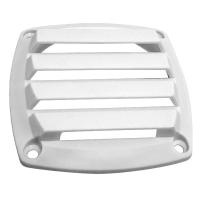 Купить Крышка вентиляции пластмассовая квадратная 85х85мм, белая арт. 3411-1269