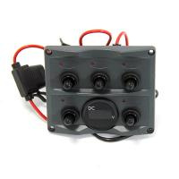 Купить Панель управления 5шт с цифровым вольтметром, серая арт. C10430G