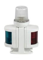 Огонь ходовой комбинированный трехцветный, белый корпус