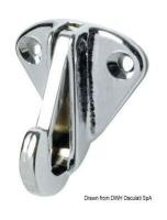 Купить Крючок с защелкой на плоском основании арт. 09-172-01