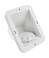 Горловина заливная для воды в боксе под шланг 38 мм, пластик