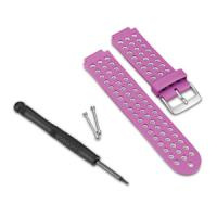 Купить Garmin Ремешок сменный (пластик) для Forerunner 220 Бело-Фиолетовый арт. 010-11251-31