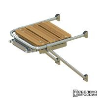 Купить Платформа кормовая с трапом 4 ступени серые арт. 040204GT