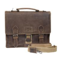 Купить Портфель Klondike Native, коричневый, 38х14х33 см, 17,5 л арт. KD1132-03