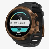 Компьютер для погружений Suunto D5 Black Lime, черные с безелем медного цвета
