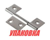 Купить Петля 86х30х1.3 мм, нержавеющая (упаковка из 10 шт.) арт. 21410_pkg_10