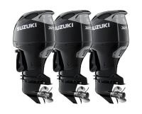 Купить Тройка из 2 моторов Suzuki DF325ATX+ 1 мотор DF325ATXX, черные арт. 3xDF325AT