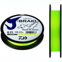 Шнур Daiwa J-Braid X4 Yellow 0.07мм  135м