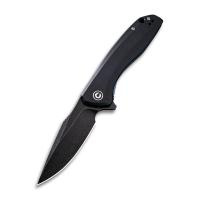 Купить Складной нож CIVIVI Baklash 9Cr18MoV Steel Black Stonewashed Handle G10 Black арт. C801H