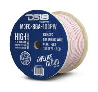 Купить Силовой провод из 100% меди для морского применения 8-GA 30 м. красный MOFC8GA100P, DS18 арт. MOFC8GA100P