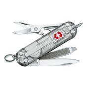 Купить Нож-брелок Victorinox Classic Signature Lite, 58 мм, 7 функций, серебристый арт. 0.6226.T7