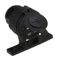 Купить Разъем USB 5В 3.1А для крепления под приборную панель арт. AES1118SU713