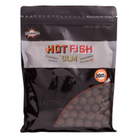 Бойлы тонущие DB Hot Fish & GLM 20 мм. 1 кг.