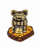 Купить Фигурка "Поросенок с бантиком" арт. KA 928