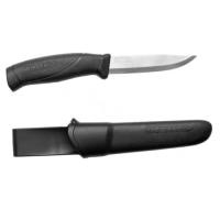 Купить Нож Morakniv Companion Black, нержавеющая сталь, ножны, черный арт. 12141