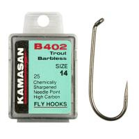 Купить Крючки Kamasan B402-14 Trout Barbless (25шт) арт. HFB402014X