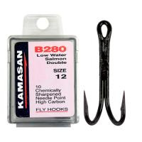 Купить Крючки Kamasan B280- 6 Low Water Salmon Double (10шт) арт. HMB280006X