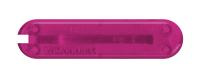 Задняя накладка для ножей VICTORINOX 58 мм, пластиковая, полупрозрачная розовая