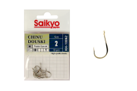 Купить Крючки Saikyo KH-10062 NI CHINU DOUSKI №2 (10 шт.) арт. KH-10062NI2-10
