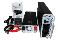 Инвертор с зарядным устройством MobileComfort S1012-BC, чистый синус, 1000Вт, 12В