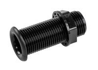 Купить Стакан дренажный 30х80 мм, черный арт. 6016-80