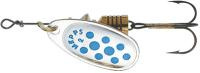 Блесна вращ. Mepps COMET PTS, 2, SILVER/Blue dots