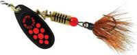 Купить Блесна вращ. Mepps BLACK FURY MOUCHE, 1, Black/Orange арт. C_CMO4JO_13