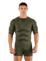 Футболка мужская Abel/ кор. рукав/ синтетика/ зеленый/ XXS/XS, Abel6262XXSXS