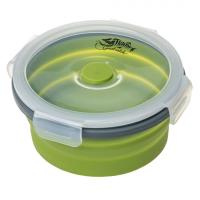 Tramp контейнер складной  с крышкой-защелкой 550 мл.Оливковый.