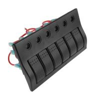 Купить Панель бортового питания 6 переключателей; автоматы арт. AES1214356