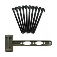 Купить Пластиковый молоток и десять шпилек арт. M-ZIP-10