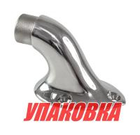 Стойка поручня концевая под трубу 1 (25 мм), высота 44 мм (упаковка из 10 шт.)