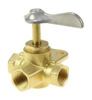 Купить Кран топливный 3-х позиционный латунный, 3/8" арт. 2560713600