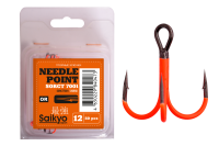 Купить Крючки Saikyo тройн.7001OR № 12 (50шт) арт. SORCT7001-12OR50