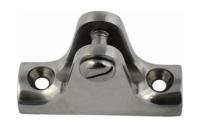 Кронштейн палубный 90 град, с винтовым штифтом, выгнутое основание