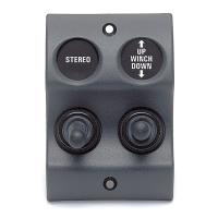 Купить Панель переключателей MICRO (вкл/выкл - вкл/выкл/вкл) арт. 900-2WPMOM