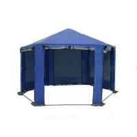 Купить Шатер Митек «Пикник-шестигранник» синий арт. 1079063