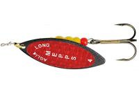 Купить Блесна вращ. Mepps AGLIA LONG REDBO, 4, Black арт. C_LRE400_44