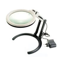 Купить Лупа Kromatech настольная 2/5x, 120 мм, складная, с подсветкой (10 LED) MG3B-1C арт. 1095641